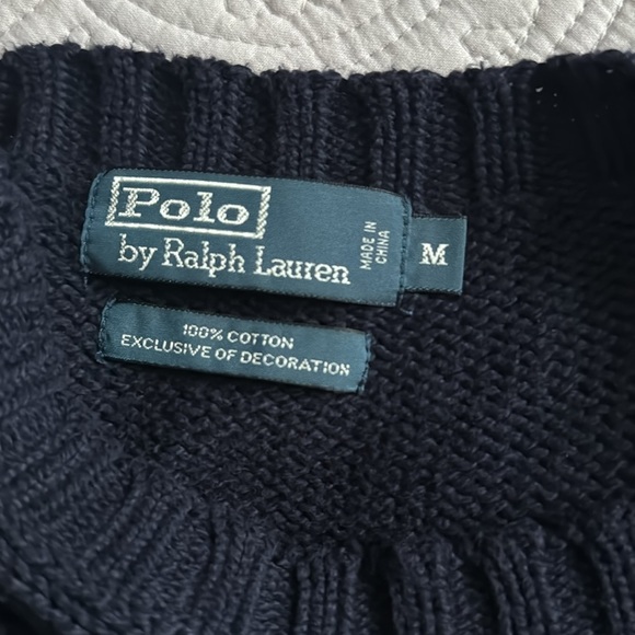 Men’s Polo Sweater - Picture 5 of 5